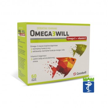 Omega 3 will kapsule a60