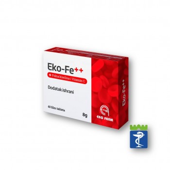 Eko-Fe++ tablete (folna kis) a40