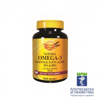 Natural Wealth omega 3 100x1000mg