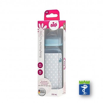 Nip flašica 0m+ 250ml plava