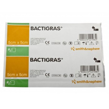 Bactigras kompresa 5x5cm