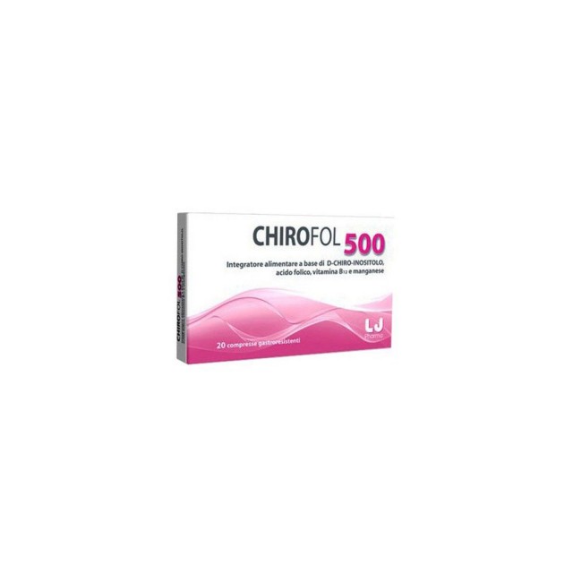 Chirofol 500 Tbl 20X500Mg Chirofol 500 Tbl 20X500Mg
