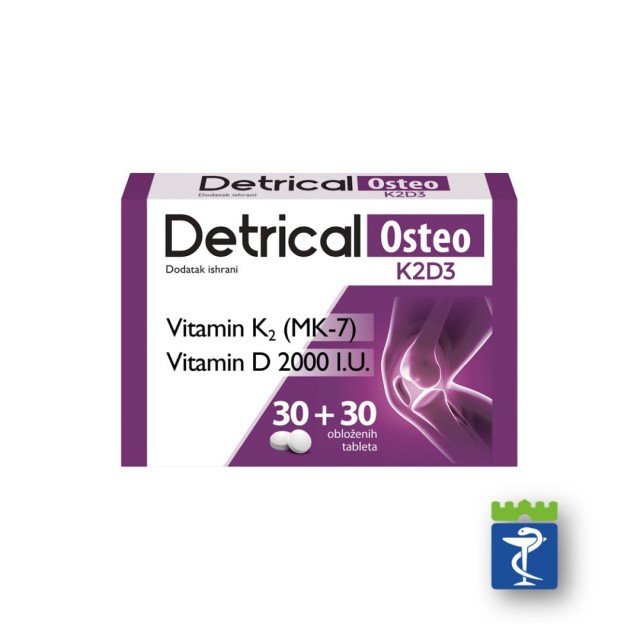 Detrical Osteo K2D3 Tablete A30+A30 Detrical Osteo K2D3 Tablete A30+A30