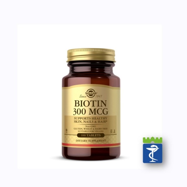 Solgar Biotin 100X300Mcg