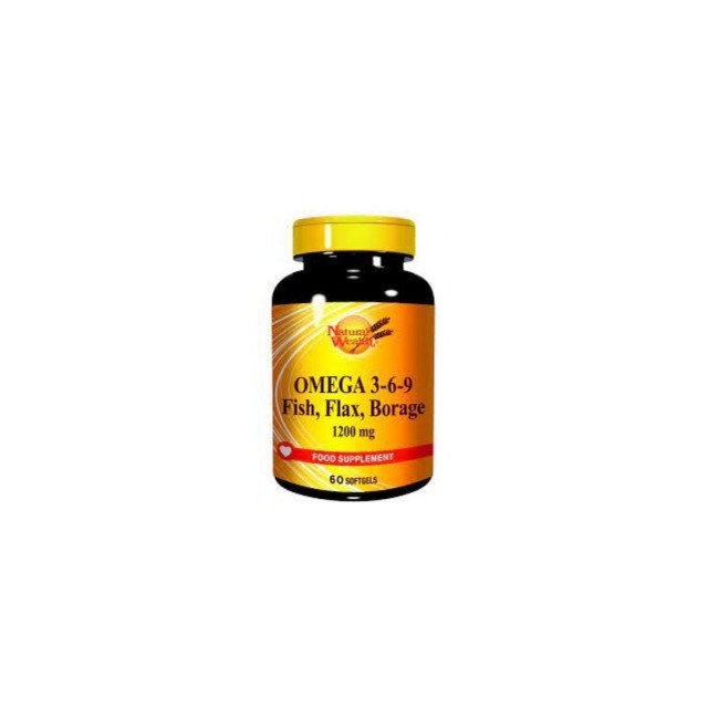 Natural Wealth Omega 3-6-9 Kapsule A60