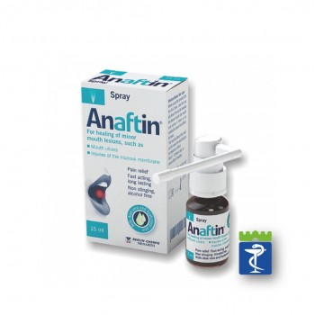 Anaftin oralni sprej 1.5% 15ml