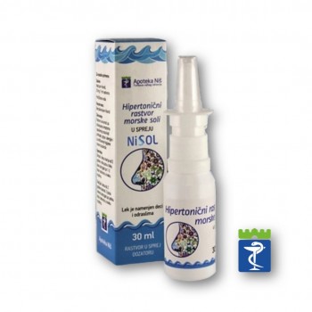 NiSol kapi za nos u spreju 30ml