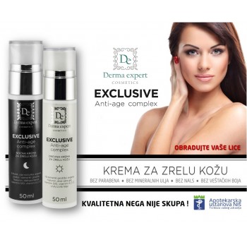 Derma Expert EXCLUSIVE anti-age complex dnevna krema 50ml 