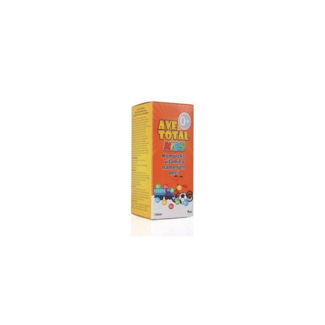 Ave Total Kids Sirup 120Ml Ave Total Kids Sirup 120Ml