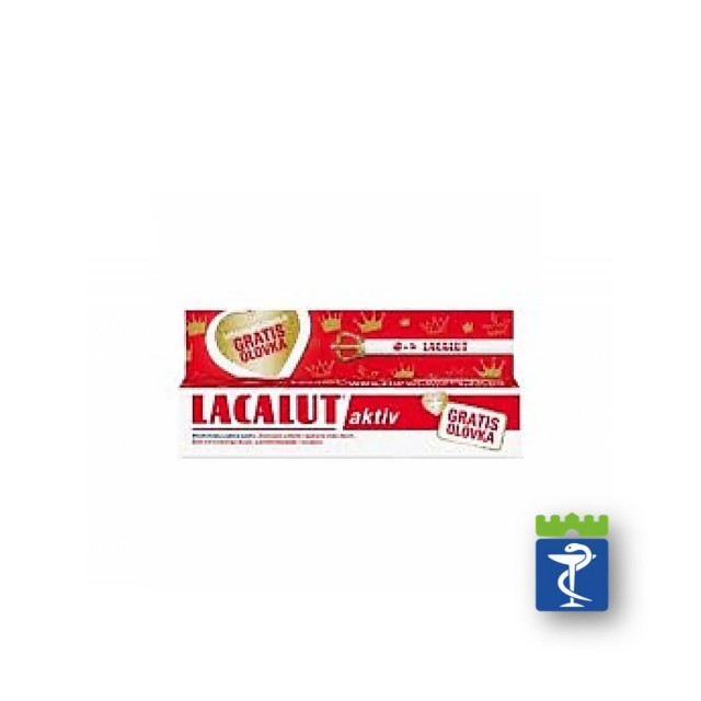 Lacalut Activ Pasta Za Zube 75Ml + Olovka Gratis Lacalut Activ Pasta Za Zube 75Ml + Olovka Gratis