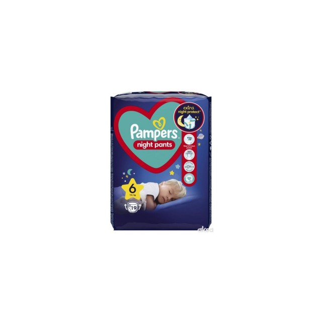 Pampers Night Pants 6 (>15Kg) A19 Pampers Night Pants 6 (>15Kg) A19