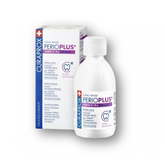 Curaprox Perio Plus+ Forte Chx 0,20 Tečnost Za Ispiranje Usta 200Ml