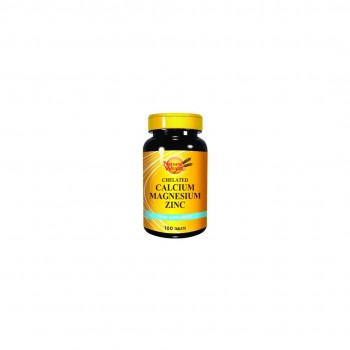 Natural Wealth chelated calcium Mg Zn tablete a100