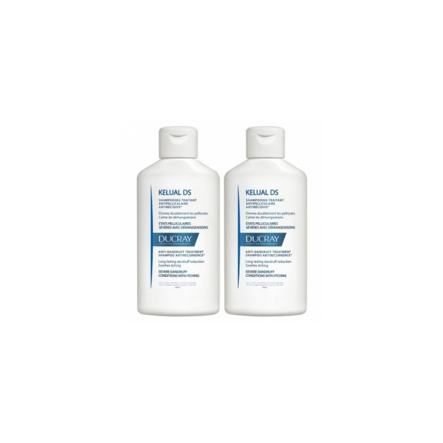 Ducray Kelual Ds Shampoo 2X100Ml Duo Pak