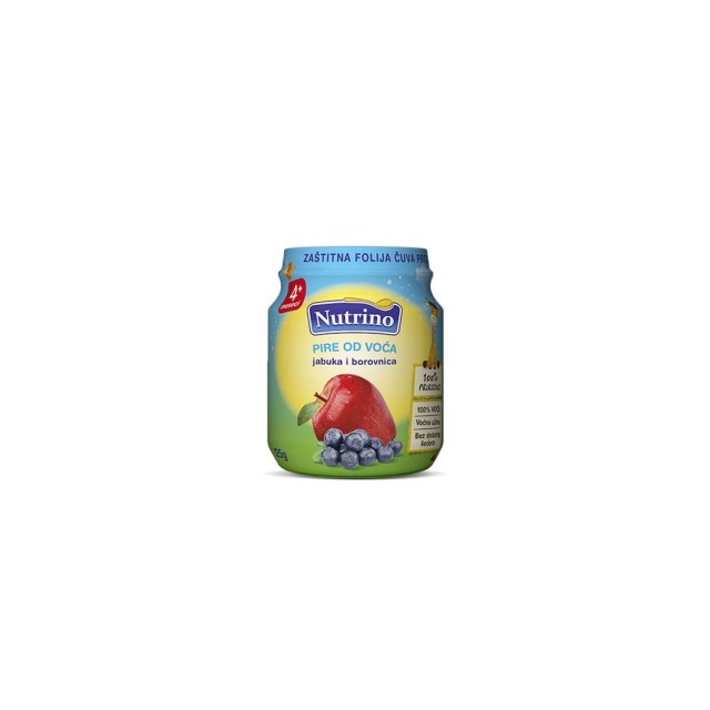Nutrino Pire Jabuka I Borovnica 125G