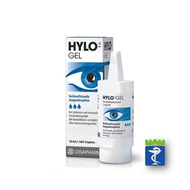 Hylo-Gel Kapi Za Oci 10Ml