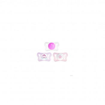 Chicco varalica 0-6m silikonska roze a2