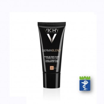 Vichy Dermablend korektivni tečni puder, nijanse 45 gold, 30ml 6624 Vichy Dermablend korektivni tečni puder, nijanse 45 gold, 30ml 6624