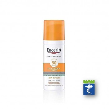 Eucerin SUN Oil Control Tonirani Gel-krem za zaštitu masne kože od sunca SPF 50+ tamni 50ml 87942