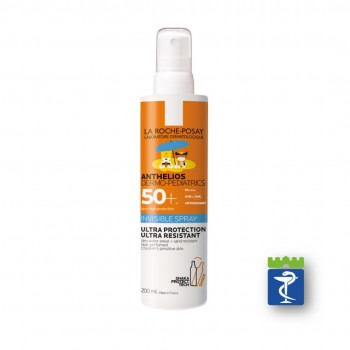 La Roche-Posay ANTHELIOS DermoPediatrics Nevidljivi sprej za zaštitu od sunca za osetljivu kožu dece SPF50+ 200ml