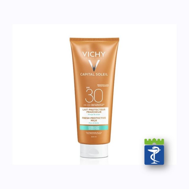 Vichy Capital Soleil Hidratantno Mleko Za Zaštitu Od Sunca Za Lice I Telo Spf30 - Porodično Pakovanje 300Ml