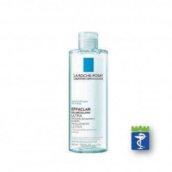 LA ROCHE-POSAY EFFACLAR Micelarna voda za čišćenje kože i uklanjanje šminke, masna i osetljiva koža 400ml LA ROCHE-POSAY EFFACLAR Micelarna voda za čišćenje kože i uklanjanje šminke, masna i osetljiva koža 400ml