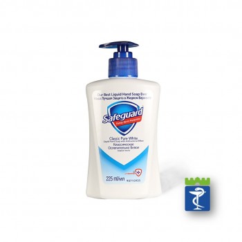 Safeguard tečni antibakterijski sapun Classic Pure White 225ml