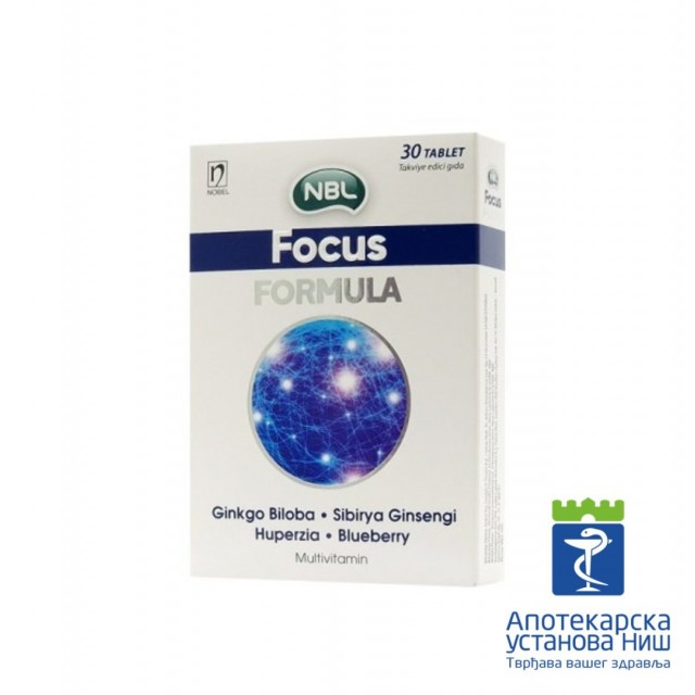 Nbl Fokus Formula Tablete A30
