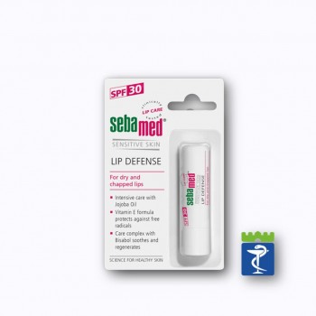 Sebamed lip defense triple protection balzam SPF30 4.8g