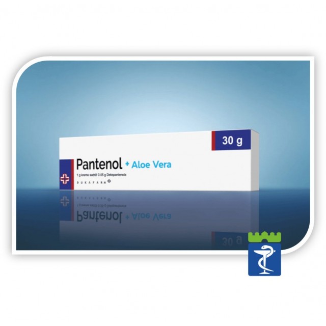 Pantenol +Aloe Vera Krem 30G Duka Pantenol +Aloe Vera Krem 30G Duka