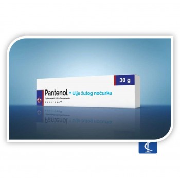 Pantenol +ulje žutog noćurka krem 30g 