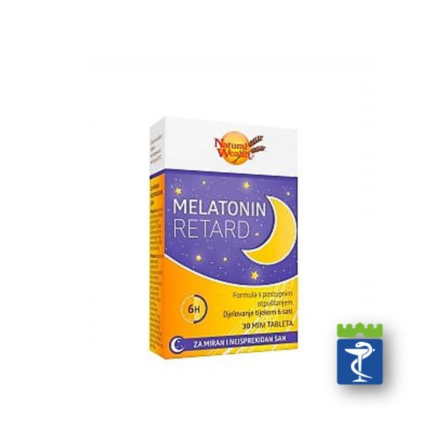 Natural Wealth Melatonin Retard Tablete A30 Natural Wealth Melatonin Retard Tablete A30