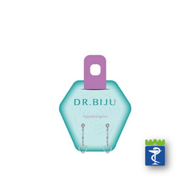 Bijoux Minđuša Providan Krug I Viseće Srce