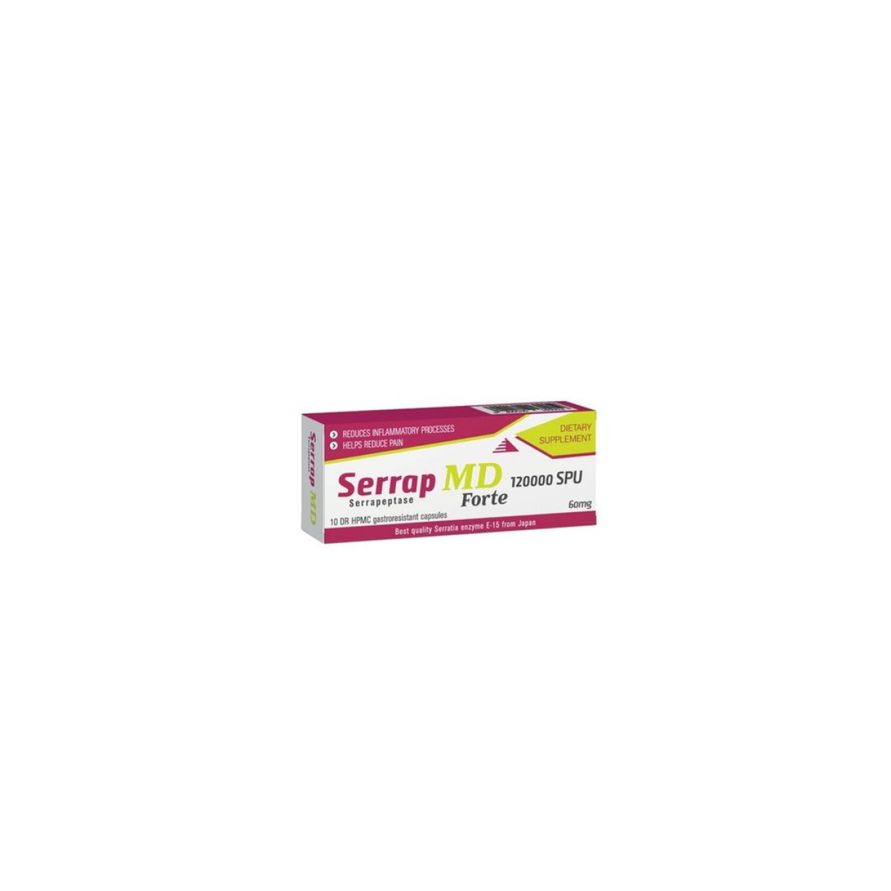 Serrap Md Forte Kapsule 10X120000Iu | Online apoteka AU Niš