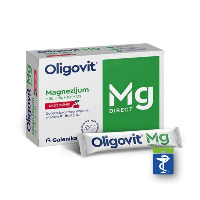 Oligovit Magnezijum Direkt Kesice A20 Ukus Višnje