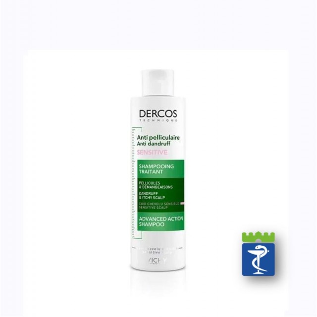 Vichy Dercos Šampon Protiv Peruti Za Osetljivu Kožu Glave Bez Sulfata 200Ml Vichy Dercos Šampon Protiv Peruti Za Osetljivu Kožu Glave Bez Sulfata 200Ml