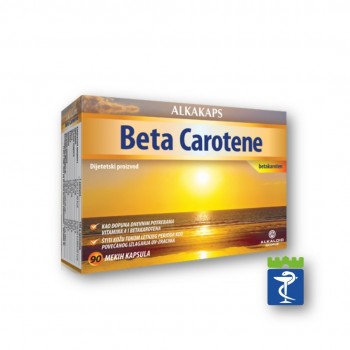 Alkakaps Beta caroten kapsule a90