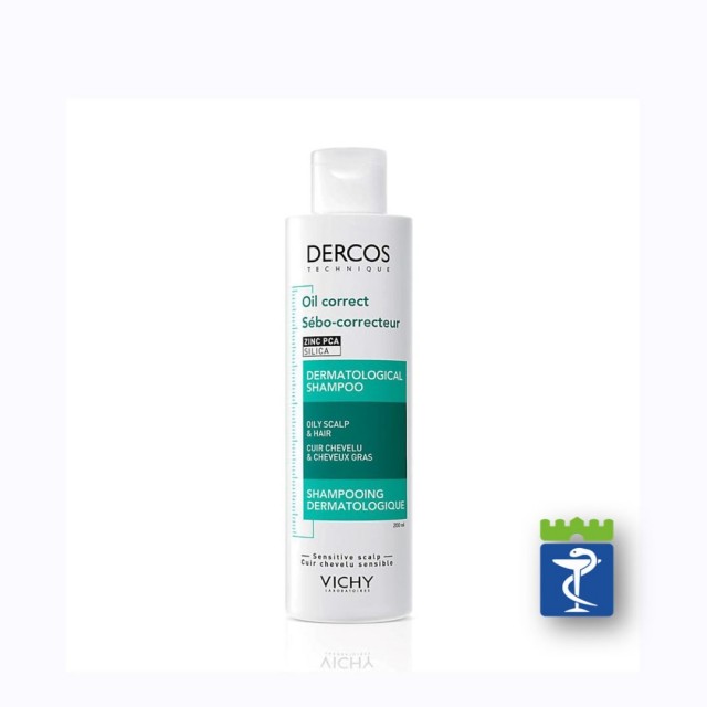 VICHY DERCOS šampon za regulaciju masnoće vlasišta 200ml VICHY DERCOS šampon za regulaciju masnoće vlasišta 200ml