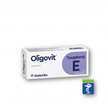 Oligovit Tocopherol E film tablete a30