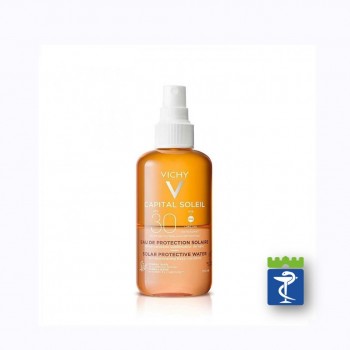VICHY CAPITAL SOLEIL Vodica za zaštitu od sunca za naglašen ten za lice i telo SPF30 - visoka zaštita 200ml