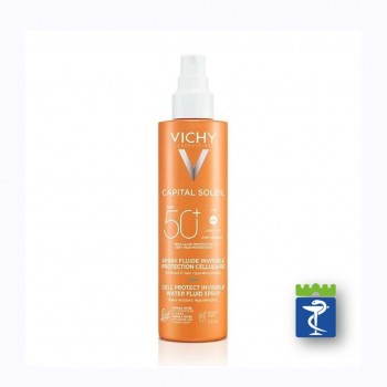 VICHY CAPITAL SOLEIL Vodeno-fluidni sprej za zaštitu ćelija kože lica i tela SPF 50+ 200ml
