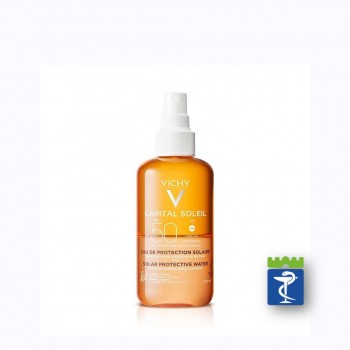 VICHY CAPITAL SOLEIL Vodica za zaštitu od sunca za naglašen ten za lice i telo SPF50 200ml