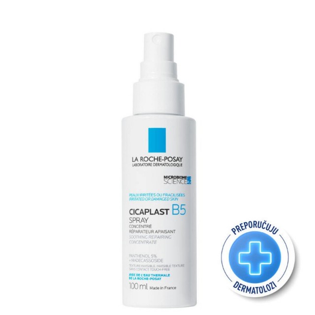 La Roche-Posay Cicaplast B5 Sprej za nadraženu kožu 100ml La Roche-Posay Cicaplast B5 Sprej za nadraženu kožu 100ml