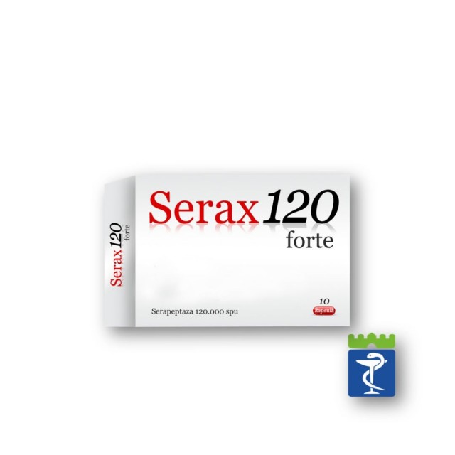 Serrax Forte Cps 10X120.000Spu