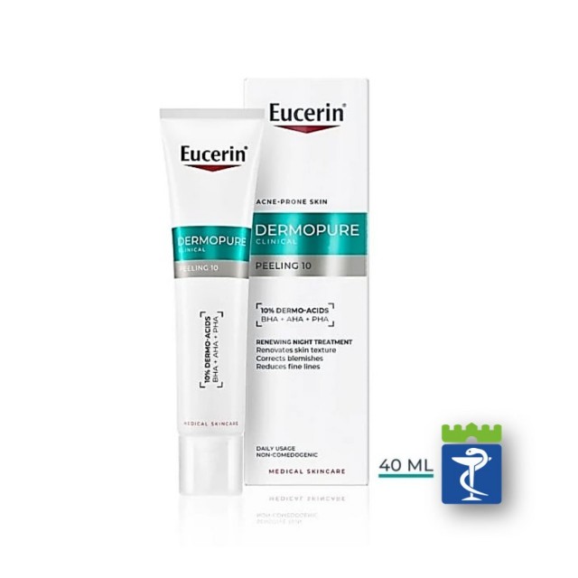 Eucerin Dermopure Clinical Peeling 10 Tretman 40Ml Eucerin Dermopure Clinical Peeling 10 Tretman 40Ml
