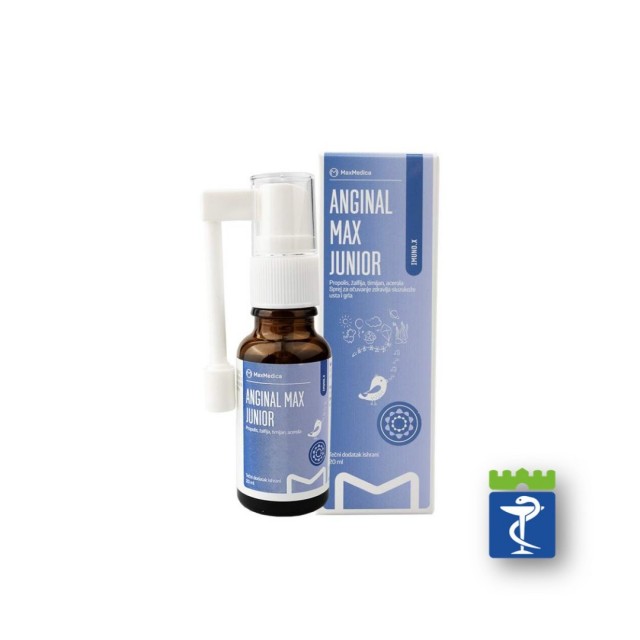 Anginal Max Junior Sprej 20Ml