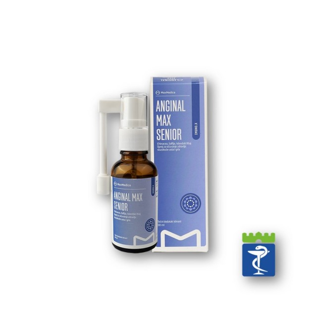 Anginal Max Senior Sprej 30Ml