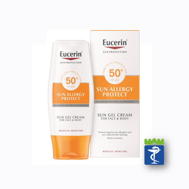 Eucerin Sun Allergy Protect Spf50+ Gel Krem 150Ml 63944
