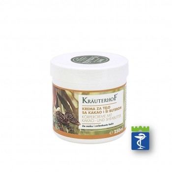 Krauterhof krema za telo sa kakao i ši buterom 250ml