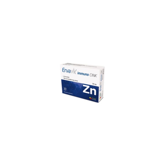 Ervavit Immuno Cink Kapsule 30X15Mg